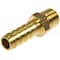 Dorman Inverted Flare Male Connector Barbed End 14 MNPT Thread Size 176 Length Brass 785-416D - alternate 2